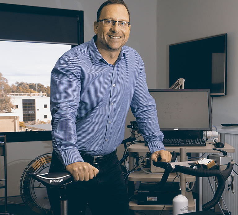 Dr Kevin Thompson, Director of University of Canberra Research Institute for Sport and Exercise